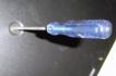 the blue screwdriver used to remove the self-tapping screws